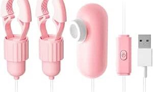 乳首が12種2点羞恥責め！】乳首ローター 乳首責め 挟み刺激 SMプレイ 乳首バイブ 複数ローター クリップロータ…