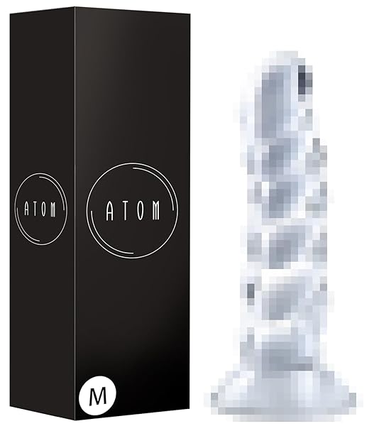 ディルド 女性用 透明 1個 (M)