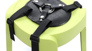 ディルド 固定 椅子 太もも アナルディルド 固定ペニスバンド 吸盤付き 大人のおもちゃ用固定台 ペニスリング2個…