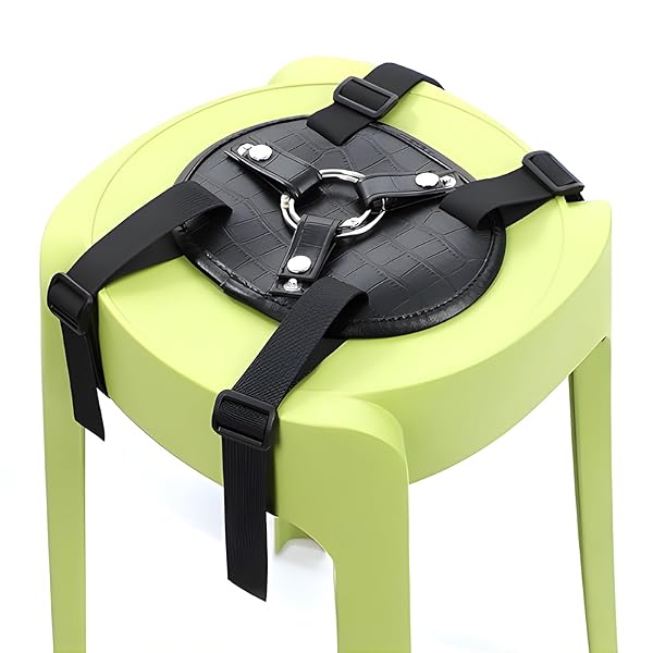 ディルド 固定 椅子 太もも アナルディルド 固定ペニスバンド 吸盤付き 大人のおもちゃ用固定台 ペニスリング2個…