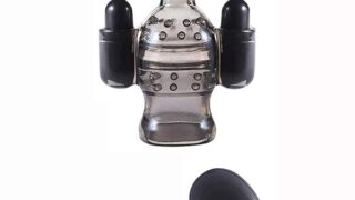 ペニスリング 男性用 ローター ペニスサック ペニスバイブ ダブルローター付き 20バイブパターン 装着型 男性用…