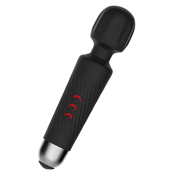 バイブ – 【新登場！】 電マ コードレス 電動 20種振動 強力 デンマ マットシリコン 防水 静音 小型 軽量【収納袋付き…