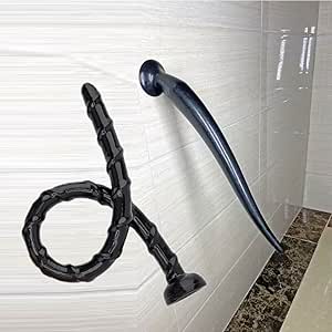 ディルド – 2点セット47cm&36cm超長いアナルプラグ 螺旋形 吸盤付き 細い滑らか 高級素材 男女兼用 多種用途 Sm(…