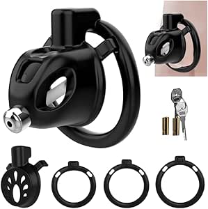 貞操具 メンズ 貞操ロック ペニスケージ 貞操帯 コックケージ 2種タイプ フラット ペニス拘束 SMプレイ sm…