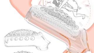 ペニスサック ペニスリング 陰茎袖 2点セット ペニス拘束具 突起パーティクル 高弾性 極厚 二種デザインのセット…