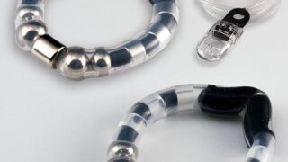 カリバウアー ストロング＆ライト2本セット 仮性リング 小さめ対応 ペニスリング 日本製 ネオジム磁石搭載 （ブラック）