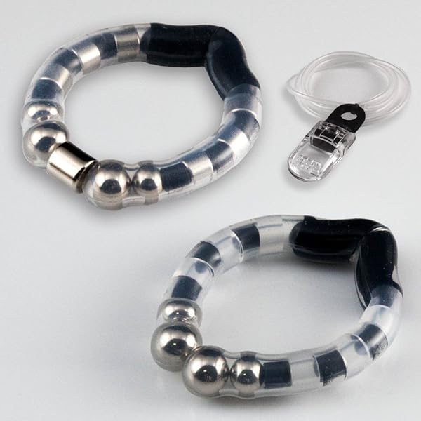 カリバウアー ストロング＆ライト2本セット 仮性リング 小さめ対応 ペニスリング 日本製 ネオジム磁石搭載 （ブラック）