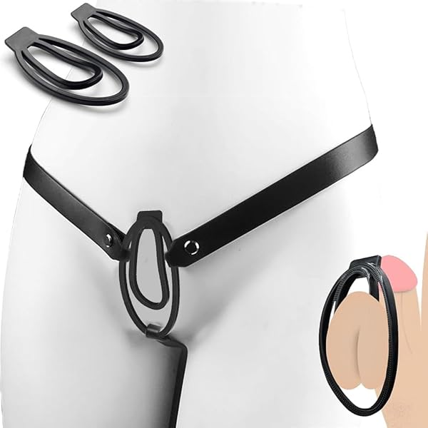 2個貞操帯 男の娘用 ストラップで着用可能 ピンク 貞操帯 フラット 貞操体 男の娘smグッズ 拘束セット 貞操具…
