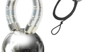 クマッキー ウェイト 300CR鎖型・多機能ペニスリング フリーサイズ 日本製 昼夜 兼用 チントレ ペニスストレ…