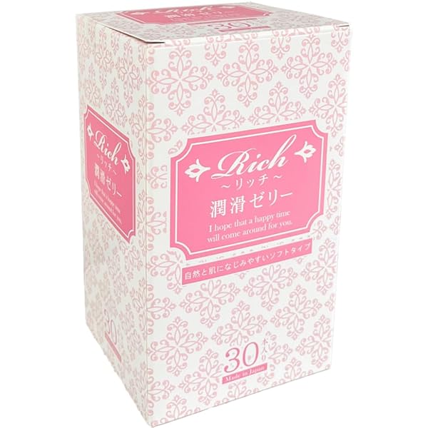 ローション – ユタカ リッチ潤滑ゼリー 30本入り ソフトタイプ