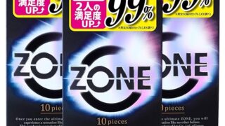 【3個セット】ZONE ゾーン コンドーム ゴム 10個入り × 3個 （ステルスゼリーによる、うすさを超える気持…