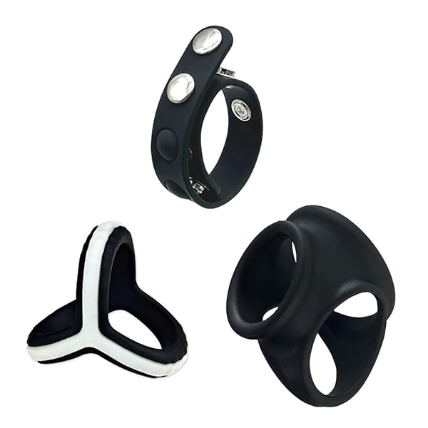 コックリング 3点セット 3種類 メンズ シリコンリング サポートリング スポーツ 防水 調整式 洗える もっこり…