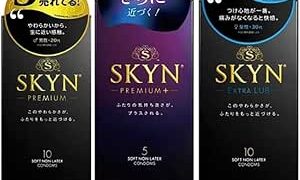 【3種セット】 SKYN アイアール コンドーム （プレミアム10個+エクストラルブ10個+プレミアムプラス5個）…
