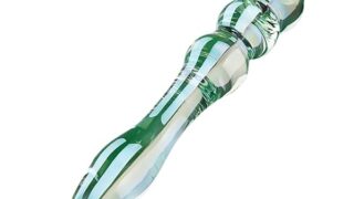 ガラスディルド 3連ビーズ アナルディルド アナルスティック アナルプラグ アナルプレイ SMプレイ (クリア （…