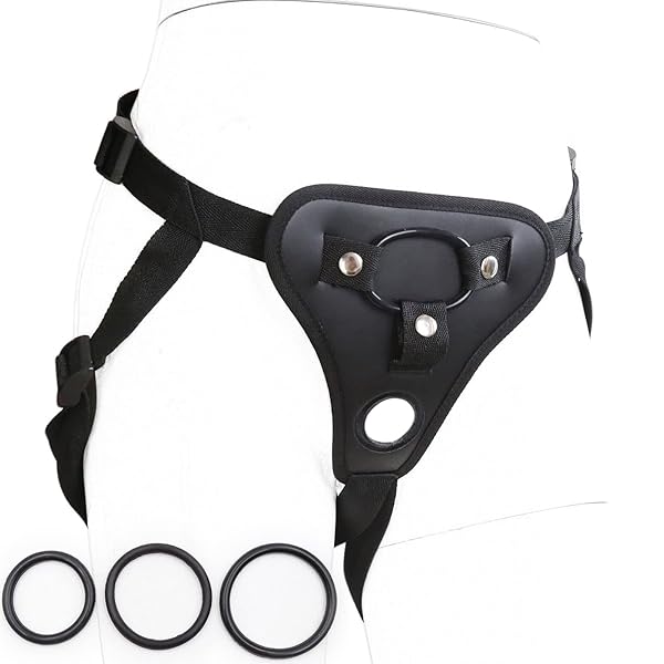ペニスバンド ペニバン! 3つのペニスリング 女性用貞操帯 ディルド固定ベルト 貞操たい 男性 拘束具 アダルトグ…