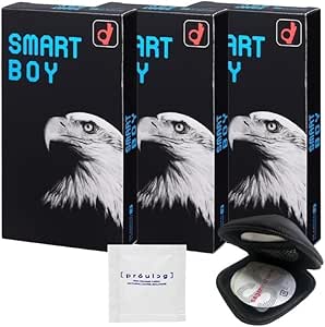 【3個セット】 スマートボーイ オカモト スマート ボーイ + オリジナルコンドームケース + ペペ ローション …