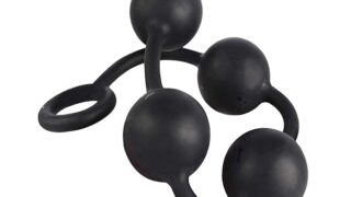 ディルド – アナルプラグ アナルビーズ アナル開発 4連球 超ビッグ シリコン製 大人のおもちゃ QGS-01 (M)