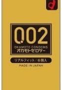 コンドーム – 【オカモト】 ゼロツー リアルフィット ６個入×5