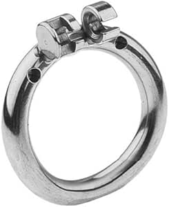 貞操帯リング50MM 男性向け貞操具 メンズ拘束具 束縛具 アダルトグッズ sm 拘束長時間装着可能スイカの透かし…