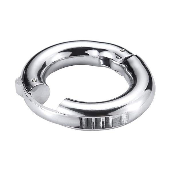 コックリング ペニスリング 金属 5種類のサイズが調整可能 歯車付きのペにスリング 男性用 アダルトグッズ (L)