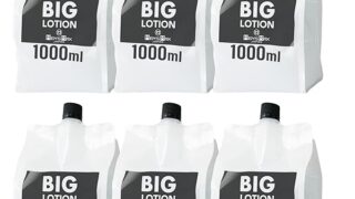 メンズマックス ビッグローション 6L(1L×6個)セット 大容量 業務用 強粘度 クリア 無色透明 小分け