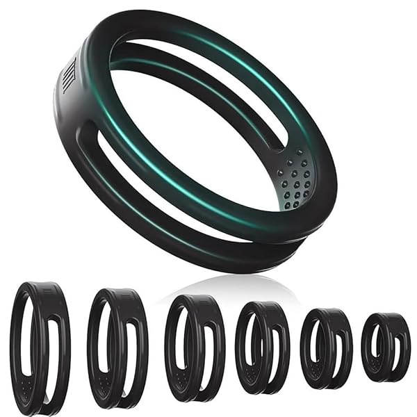 ペニスリング コックリング 6点セット シリコン製 男性用 包茎リング 通気孔 Smぺニス拘束具 日常着可