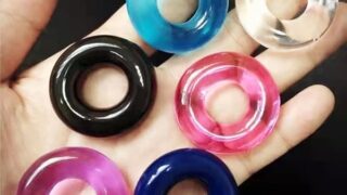 ペニスリング コックリング 6点セット 高弾力 締め付け感 シリコン製 アダルトグッズ 大人のおもちゃ 7 col…