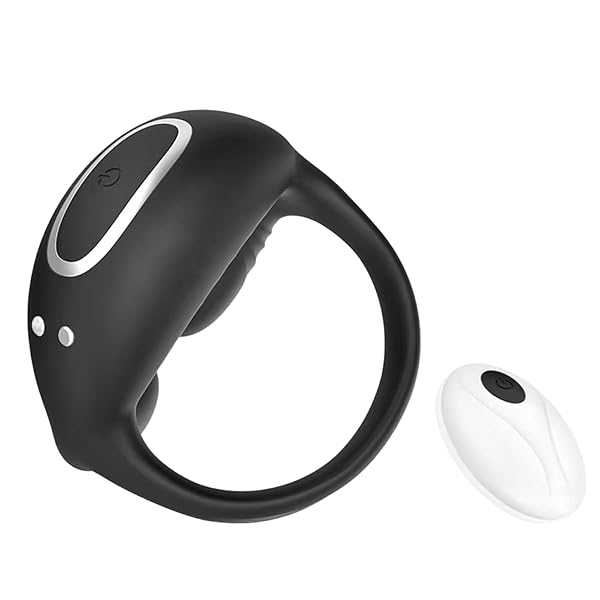 ペニスリング コックリング 亀頭バイブ 遠隔操作【9種激震&亀頭責め】電動バイブ 男性向け シリコン製 三角リング…