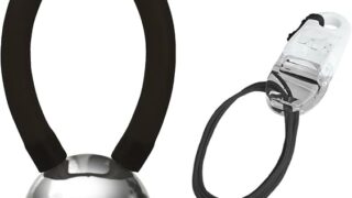 クマッキー A77黒CR 包茎 ペニス 牽引 リング フリーサイズ 小さめ 増大 チントレ 日本製 器具（落下防止付）