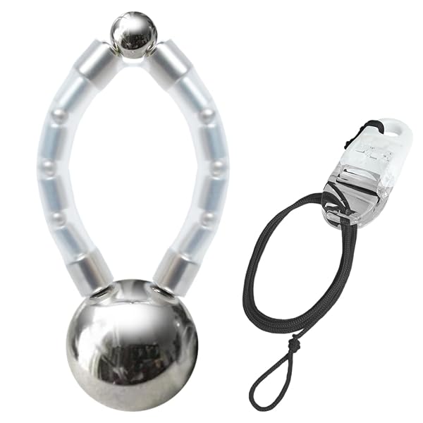 クマッキー A77鎖型CR 包茎 ペニス 牽引 リング 小さめ 対応 増大 チントレ 日本製 磁石 器具（落下防止付）