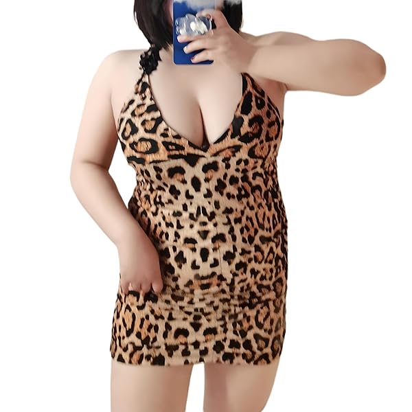 [AQURAD] 大きいサイズ プラスサイズ Tバック付き セクシー ワンピース ボディコン コスプレ XL～XXXL