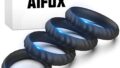 AiFox ペニスリング コックリング 4点セット 日本方にぴったり 高弾力シリコン 男性用オナニーリング ペニス…
