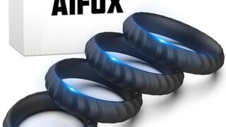 AiFox ペニスリング コックリング 4点セット 日本方にぴったり 高弾力シリコン 男性用オナニーリング ペニス…