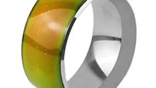 Alipコックリング ペニス 金属 ペニスリング 304ステンレス製 男性用温度感応変色設計cock ring ペ…