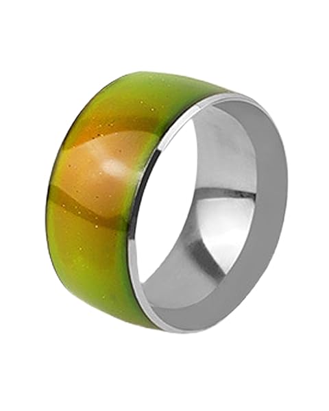 Alipコックリング ペニス 金属 ペニスリング 304ステンレス製 男性用温度感応変色設計cock ring ペ…