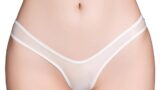 [Aokeea] 極薄ショーツ tバック 極小 透け パンティ シースルー パンツ セクシーランジェリー 官能三角…