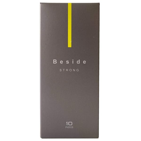【Beside(ビサイド) ストロング】 薄さ0.1mm 厚型 コンドーム 10個入 【いつもそばに お家デートの…