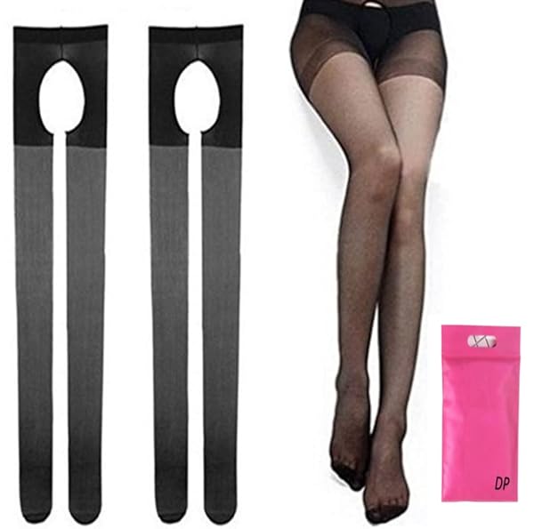 ランジェリー – Bravebird 穴あき ストッキング パンスト 高級 オープン クロッチ 3枚 セット セクシー コスプレ 着…