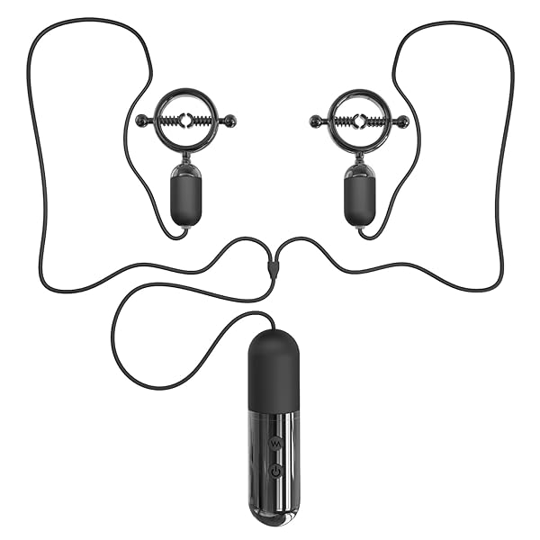 ハトプラ CHIKUBI CLIP ROTOR [チクビクリップローター] black (旧: PPP)