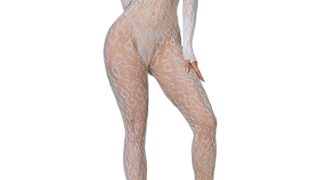 コスプレ – [Crsmikoa] レオタード 極薄シースルー ボディストッキング 網タイツ 全身タイツ セクシー 透け透け セ…