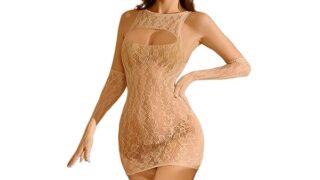 コスプレ – [Crsmikoa] セクシー ランジェリー ボディスーツ 網タイツ ワンピース 過激 エロ 透け透け 極薄シース…