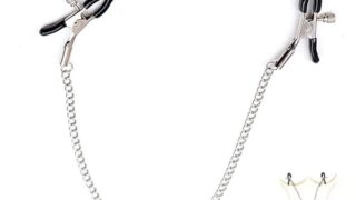 DACAIFH 乳首クリップ ニップルク メタルチェーン付き 乳首開発 乳首責め smグッズ 拘束具 調節可能な圧…