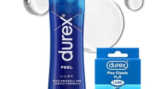 Durex デュレックス 潤滑ゼリー フィール 100ml 水性 ローション + 試供品付き(デュレックス 潤滑ゼ…