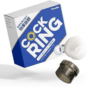 Eroneko コックリング ペニスリング 2点セット 快適 締め付け感 昼间用＆夜間用 人気 男性用 アダルトグ…