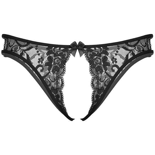 ランジェリー – [FEESHOW] 男性下着 ブリーフ メンズ シースルー 通気性 レース 透け透け 穴あき ショーツ ブリーフパ…