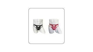 ランジェリー – [GEUGJJK] tバック メンズ レース付きショーツ メッシュ ストラップ付き レース ブラック ホワイト 極…