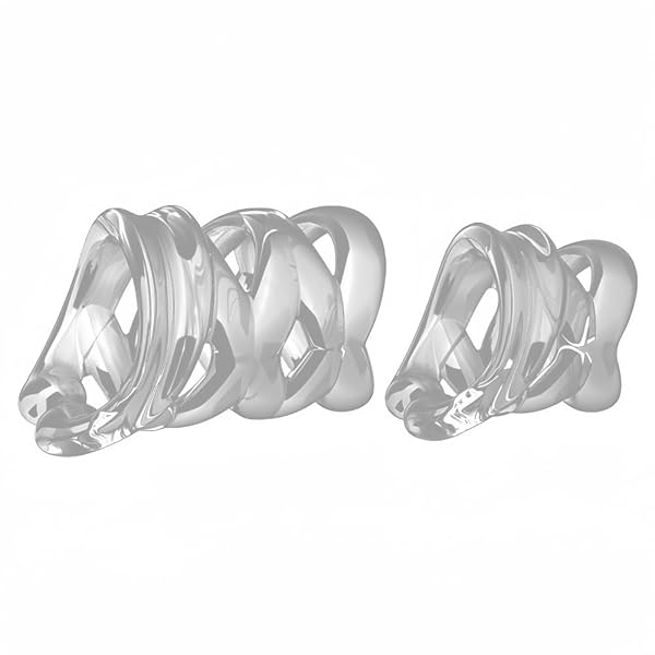 GOODLAND コックリング 包茎リング ペニスリング 2点セット 通気性 快適 昼间用＆夜間用 人気 男性用 …