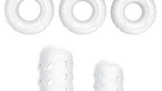 GOODLAND コックリング 包茎リング ペニスリング 6つの通気孔 通気性100% 快適 昼间用＆夜間用 人気…