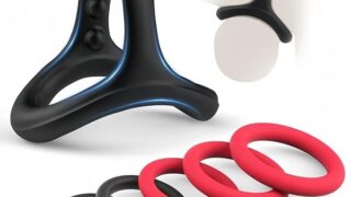 GOODLAND ペニスリング コックリング 三角リング 7点セット シリコン製 男性用 アダルトグッズ 大人のおもちゃ