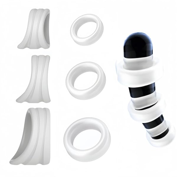 GOODLAND コックリング 包茎リング ペニスリング 通気孔 5点セット 通気性100% 快適 昼间用＆夜間用…